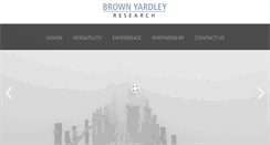 Desktop Screenshot of brownyardley.com