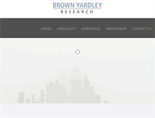 Tablet Screenshot of brownyardley.com